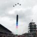 2-time NASCAR champion Kyle Busch receives tributes before and during the Indianapolis 500