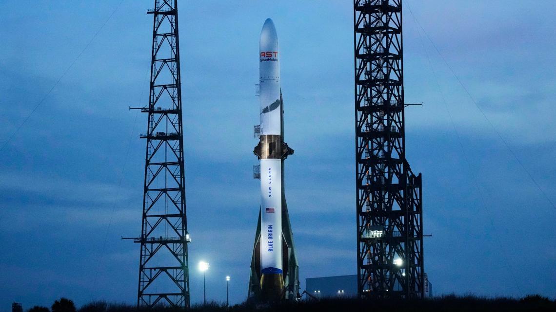 Blue Origin rocket explodes in massive fireball on launch pad