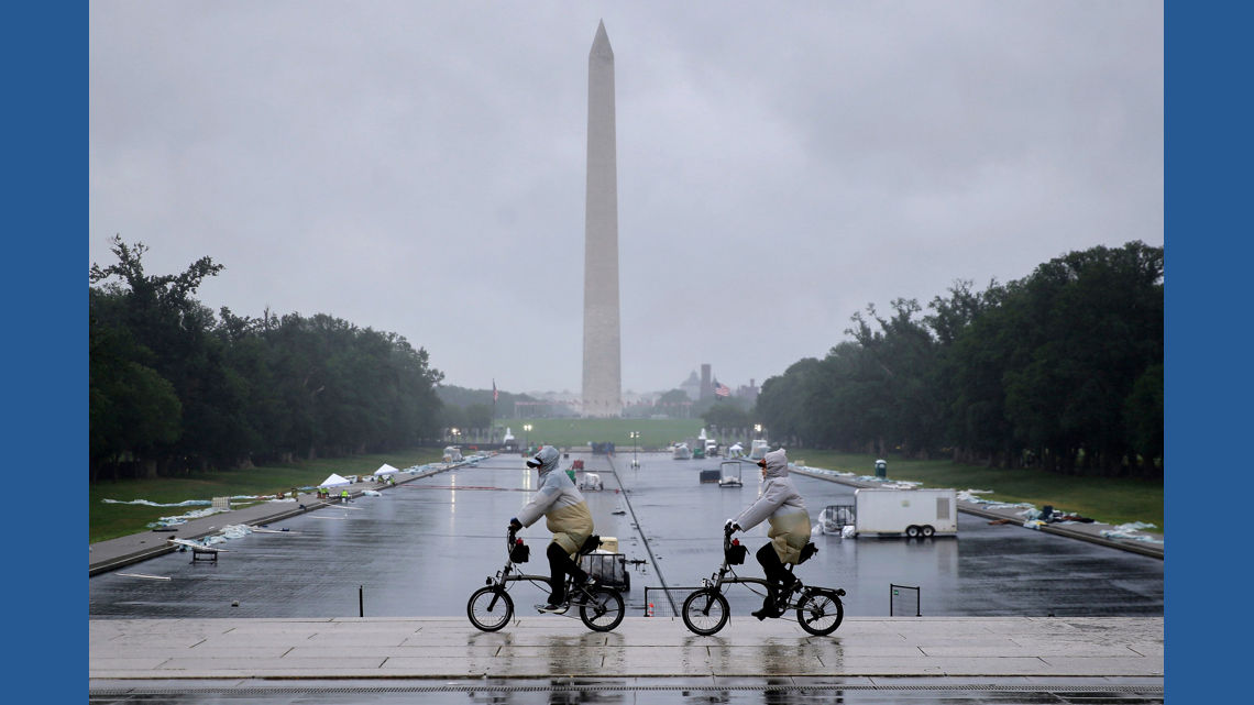 FACT FOCUS: Trump says Obama and Biden spent 'hundreds of millions' on reflecting pool. They did not
