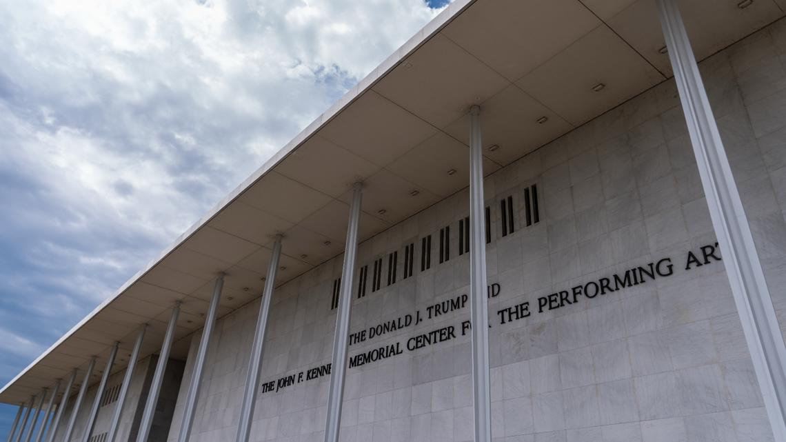 Federal judge says President Trump's name must be removed from Kennedy Center