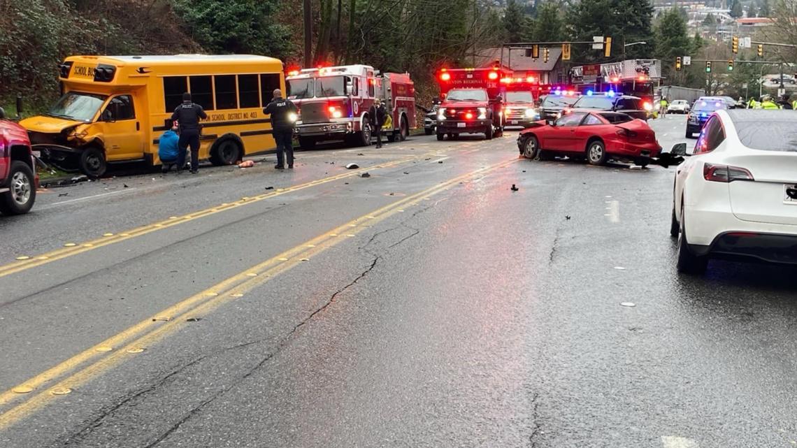 Man charged, arrested in 2023 fatal school bus crash in Renton