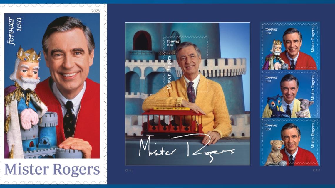Mister Rogers stamp making a comeback after winning contest