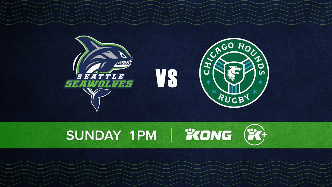 Seattle Seawolves set to take on Chicago Hounds. Here's how to stream with KING 5
