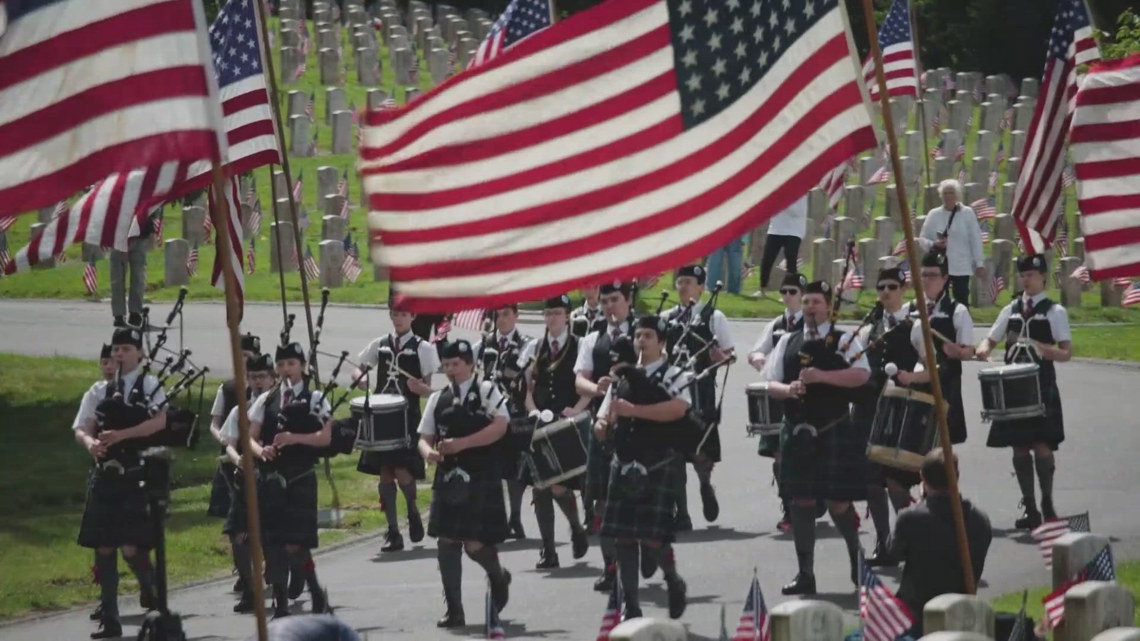 Seattle cemetery hosts 99th Memorial Day ceremony
