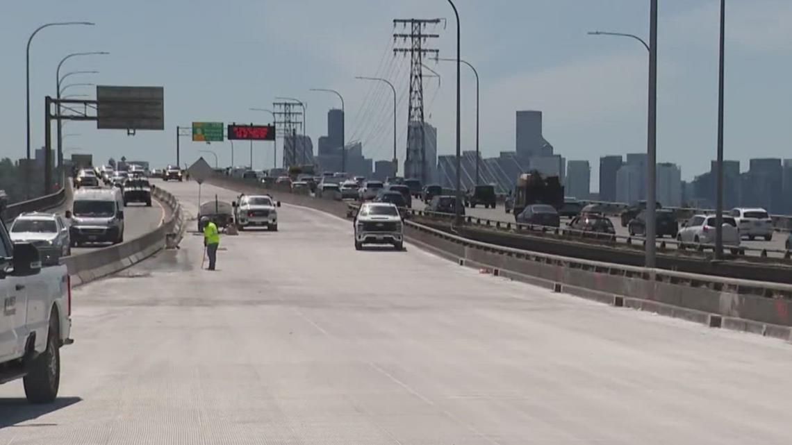 Ship Canal Bridge work shows progress as drivers endure delays, break ahead planned