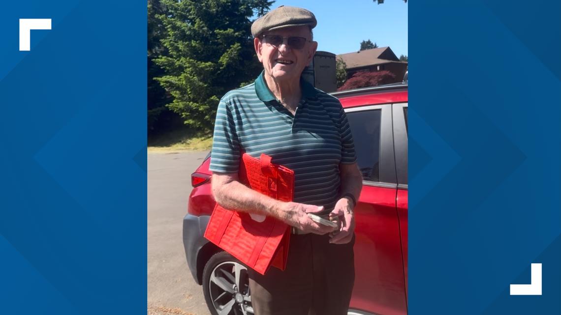 Wrong turn for 87-year-old DoorDash driver leads him to his 'angel'